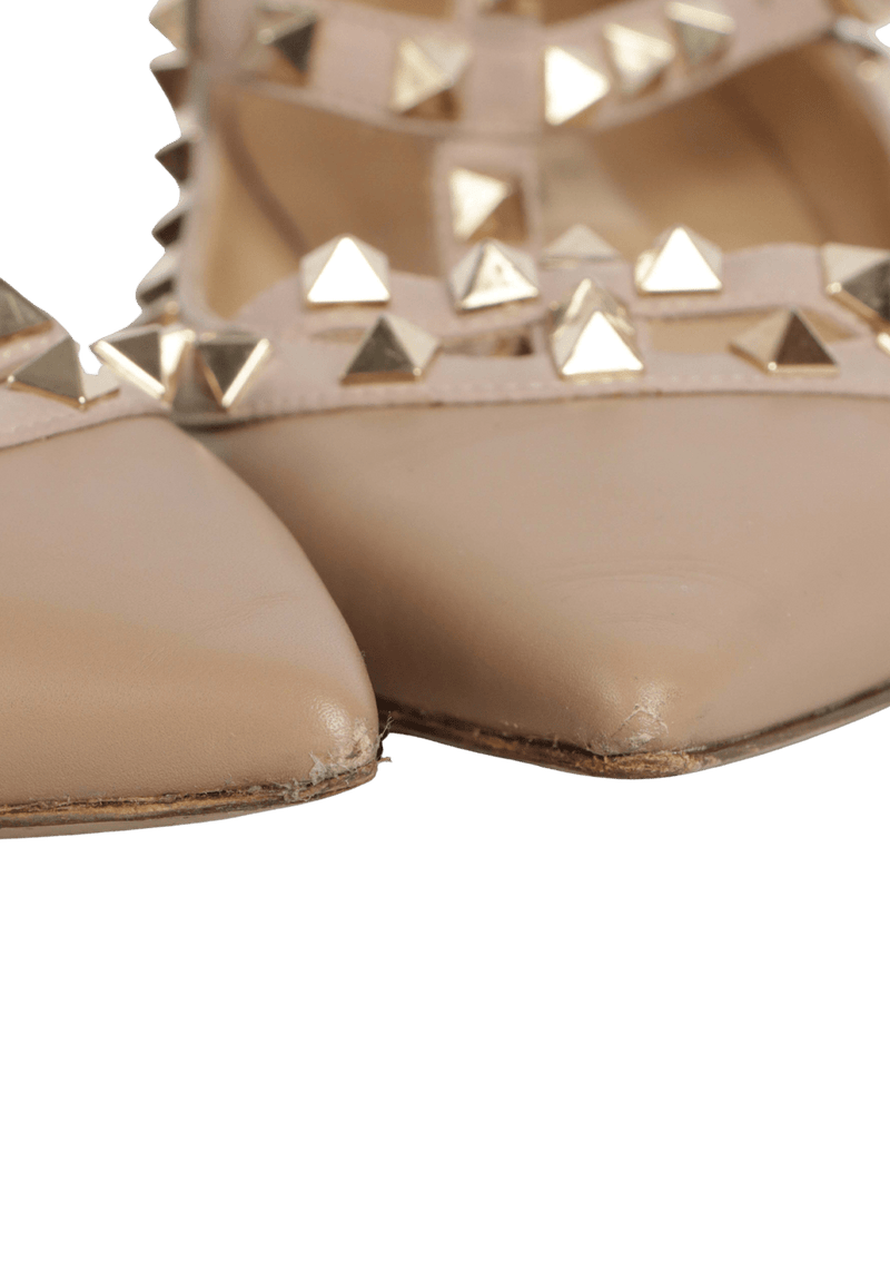 ROCKSTUD BALLET FLATS 36