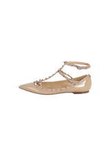 ROCKSTUD BALLET FLATS 38