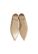 ROCKSTUD BALLET FLATS 38