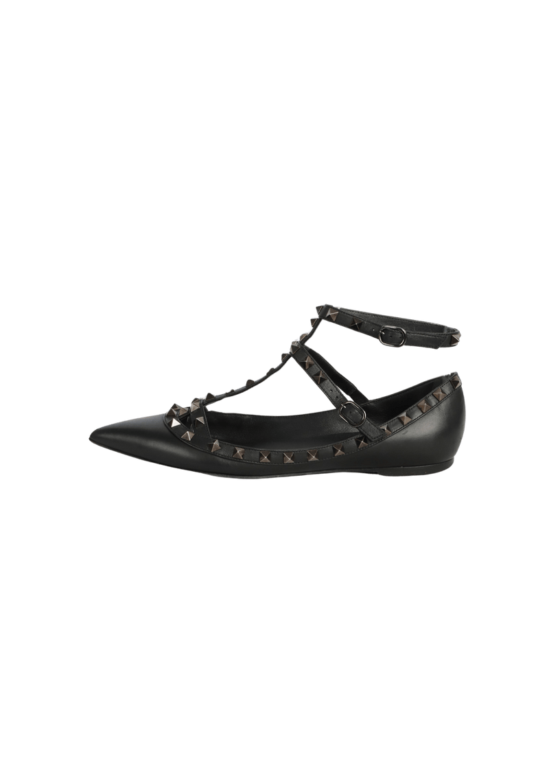 ROCKSTUD BALLET FLATS 37