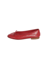 CC CAP-TOE BALLET FLATS 36
