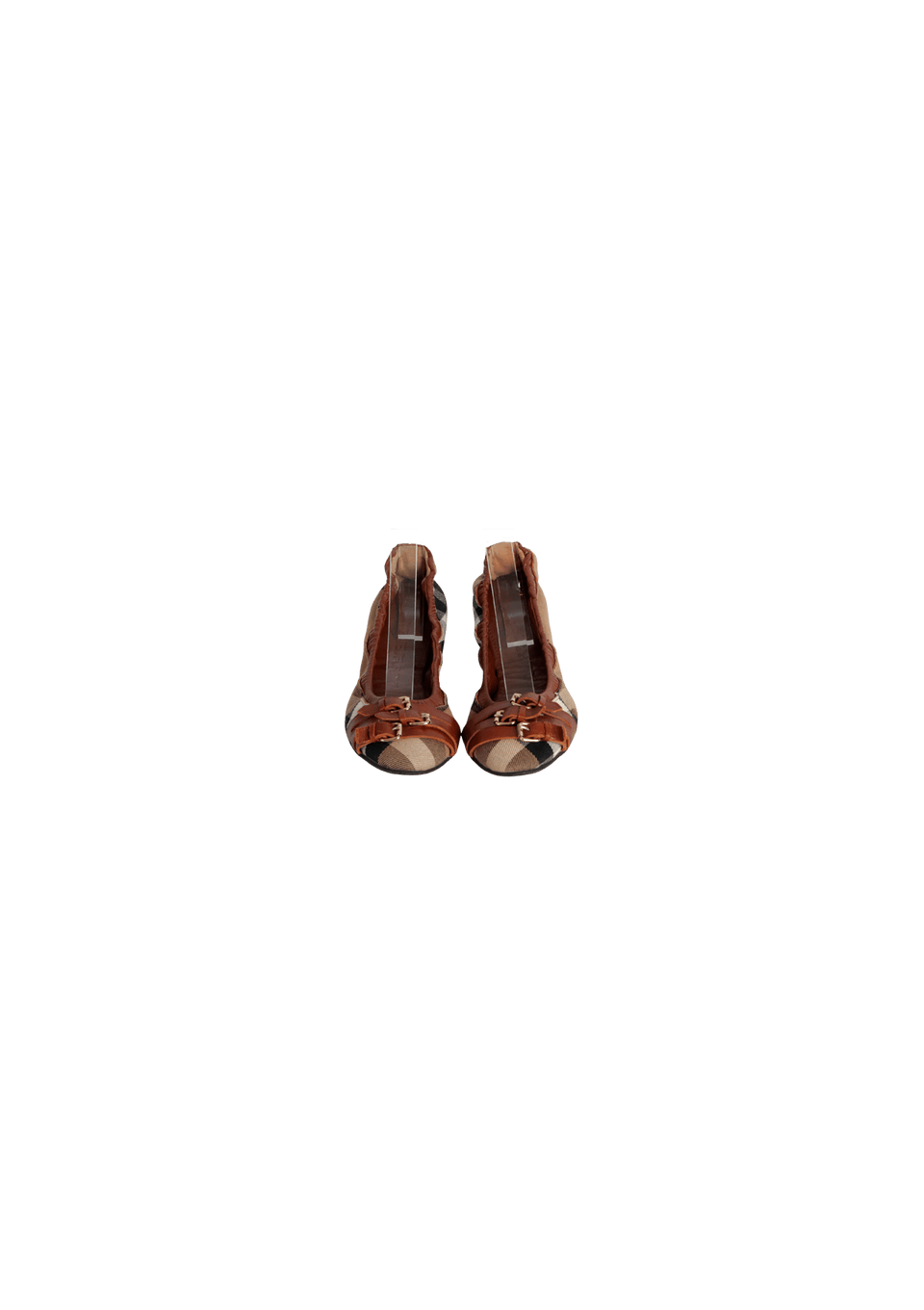 NOVA CHECK BALLET FLATS 36