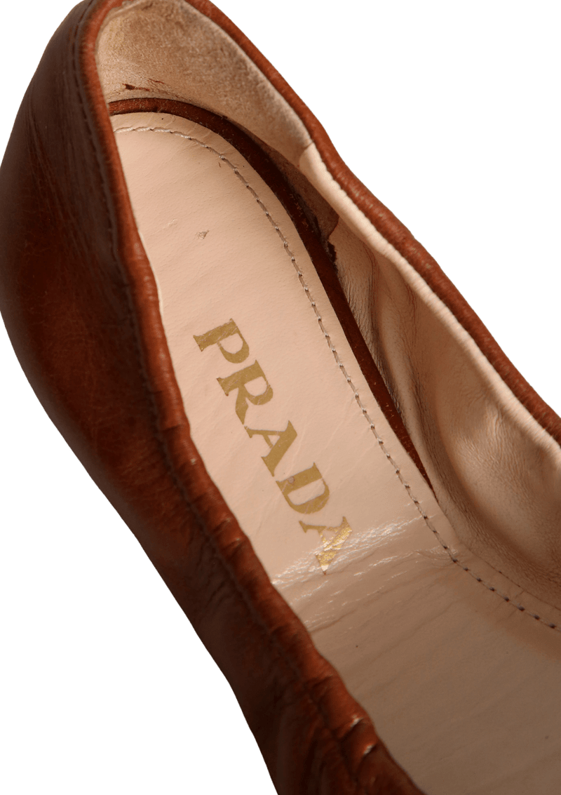 BOW BALLET FLATS 34.5