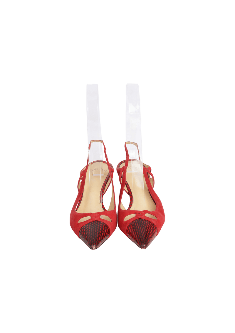 SLINGBACK PUMPS 35