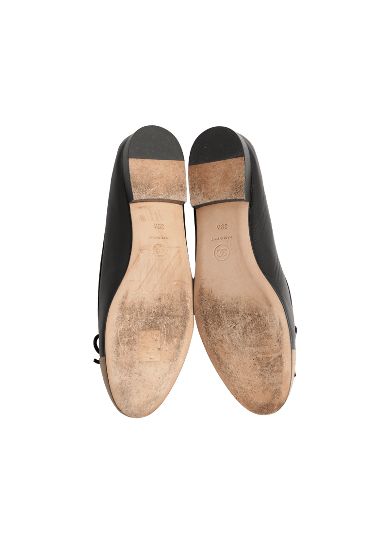 CC CAP TOE BALLET FLATS 38