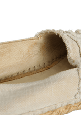 INTERLOCKING CC LOGO ESPADRILLES 35