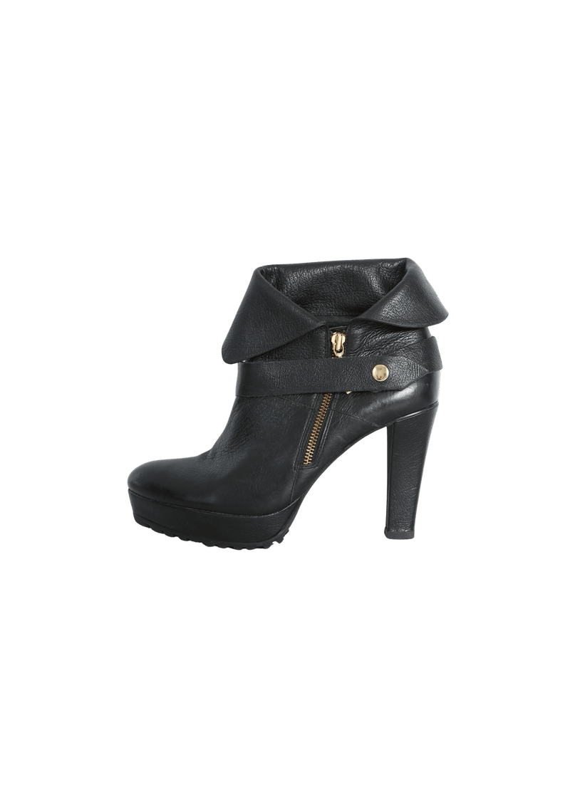 MOTORCYCLE ANKLE BOOTS 37.5 37.5