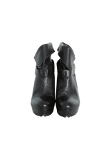 MOTORCYCLE ANKLE BOOTS 37.5 37.5