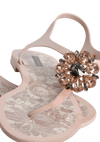 CRYSTAL SANDALS 37