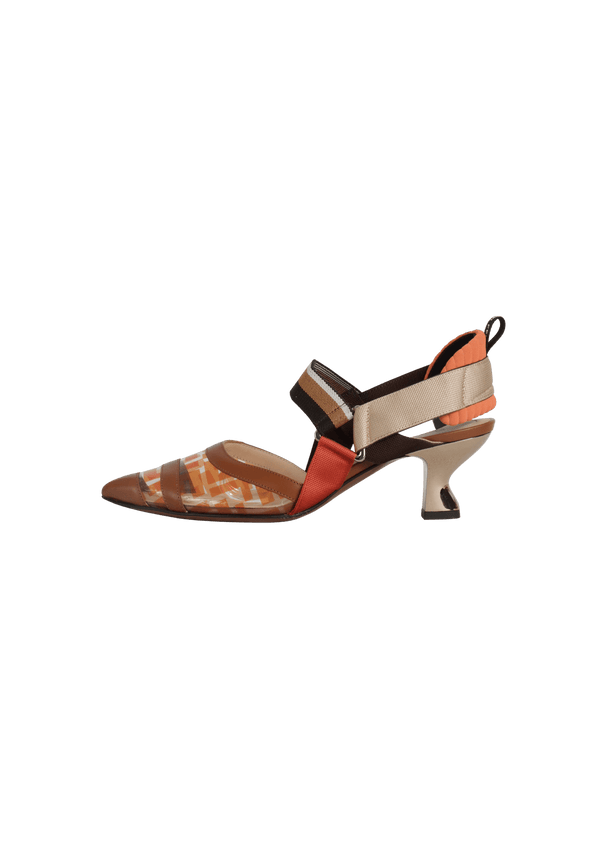 ZUCCA SLINGBACK PUMPS  35