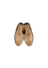 FUR PRINCETOWN MULES 38