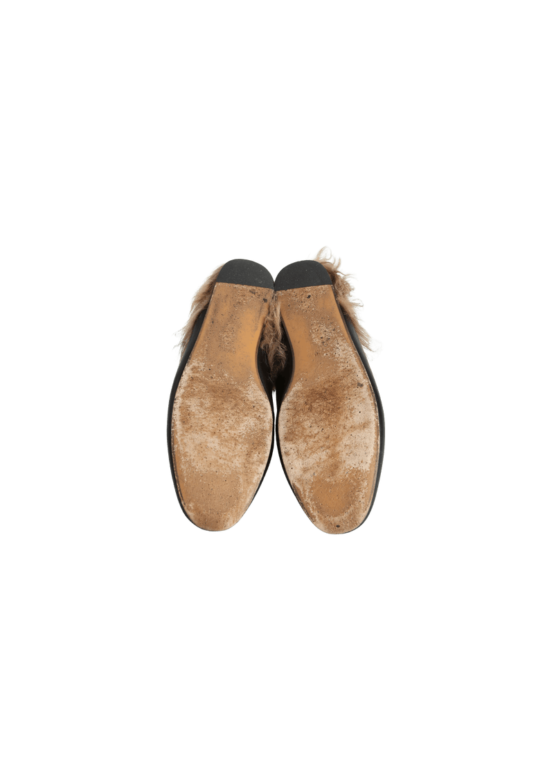 FUR PRINCETOWN MULES 38