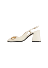 HORSEBIT SLINGBACK PUMPS 33