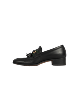 INTERLOCKING G WEB TASSEL LOAFERS 34