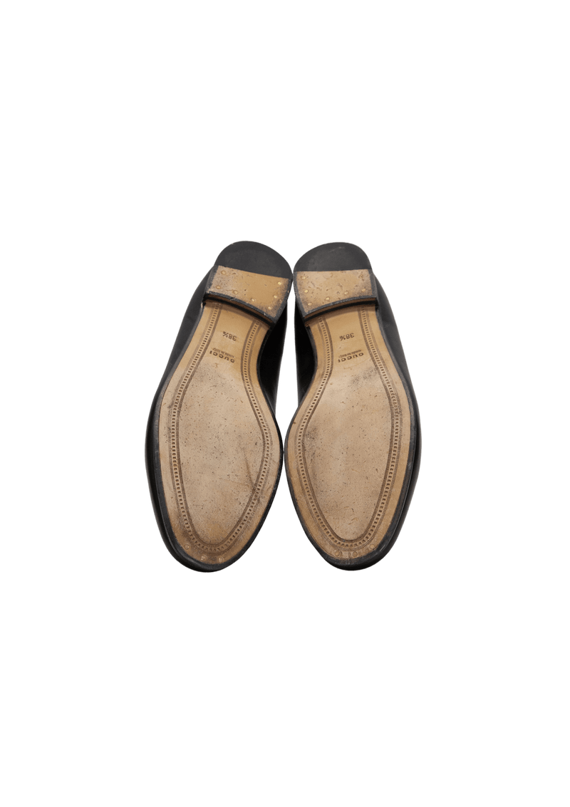 LEATHER JORDAAN LOAFERS 37.5