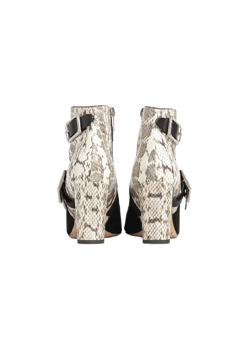 DEE WATERSNAKE ANKLE BOOTS 33