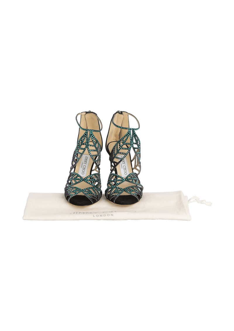 SUEDE KALLAI LEAF SANDALS  33