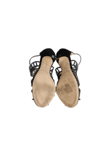 SUEDE KALLAI LEAF SANDALS  33