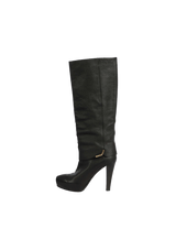 LEATHER BOOTS  35