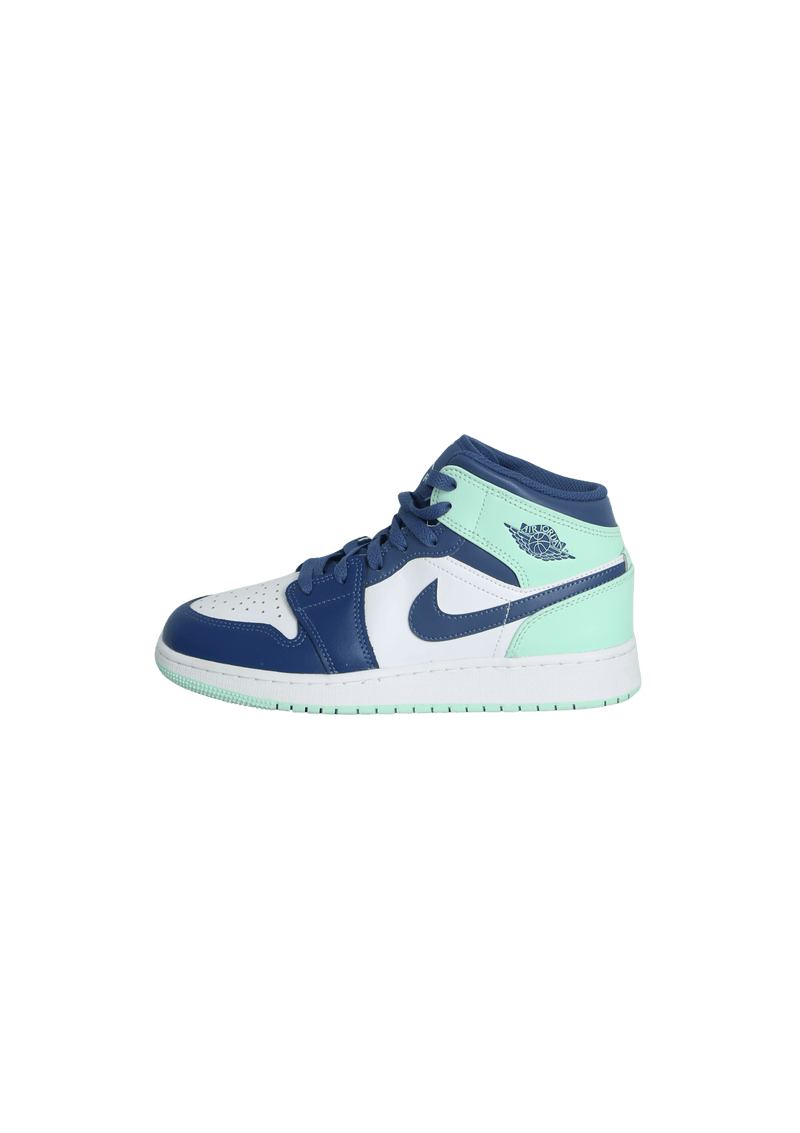 AIR JORDAN 1  MID GS ''BLUE MINT'' 36