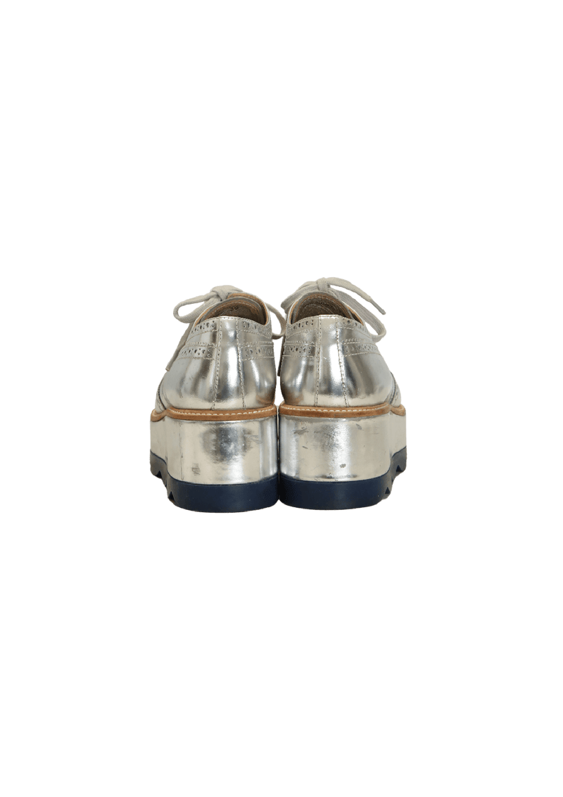 METALLIC SNEAKERS 38