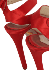 SATIN SANDALS 34