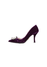 SUEDE PUMPS 35