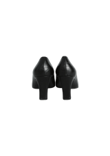 LEATHER GANCIO PUMPS 38