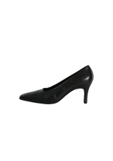 LEATHER GANCIO PUMPS 38