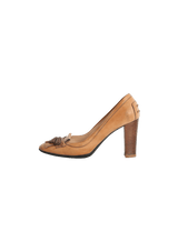 FRINGED TASSEL PUMPS 35.5