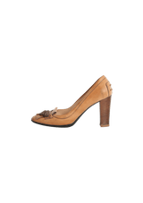 FRINGED TASSEL PUMPS 35.5