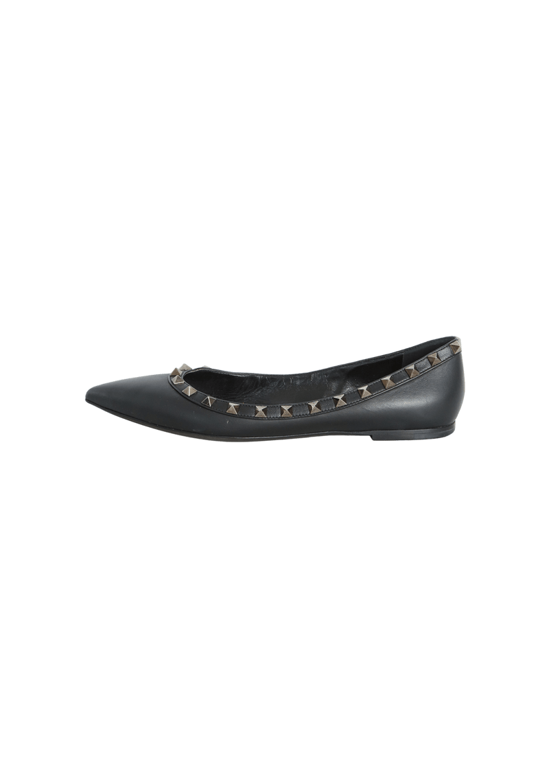 ROCKSTUD BALLET FLATS 35.5