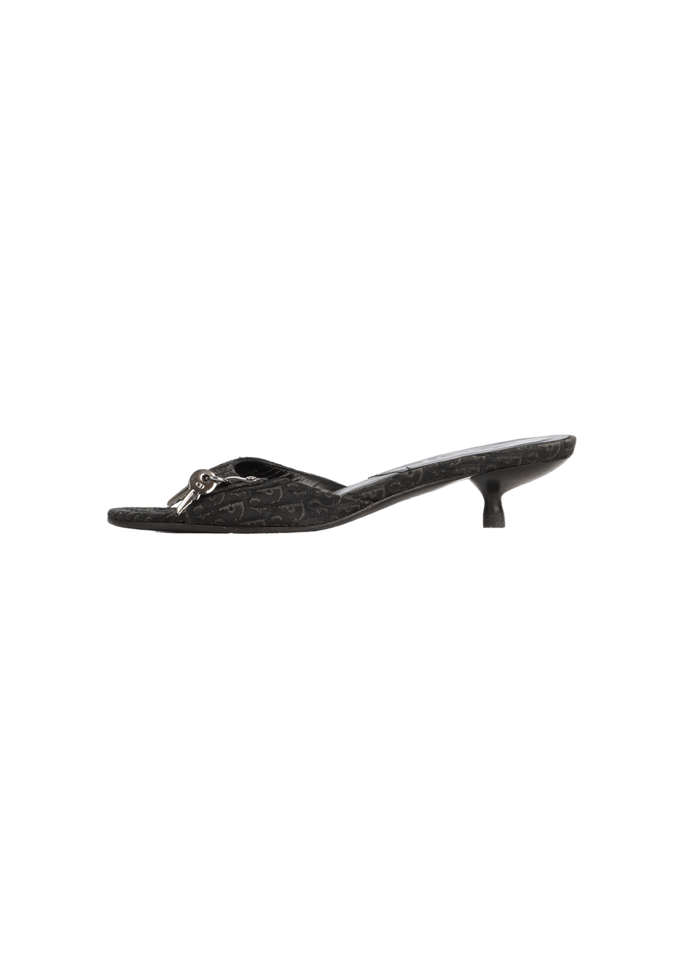 SAPATOS CHRISTIAN DIOR DIORISSIMO MULES 33 PRETA ORIGINAL – Gringa