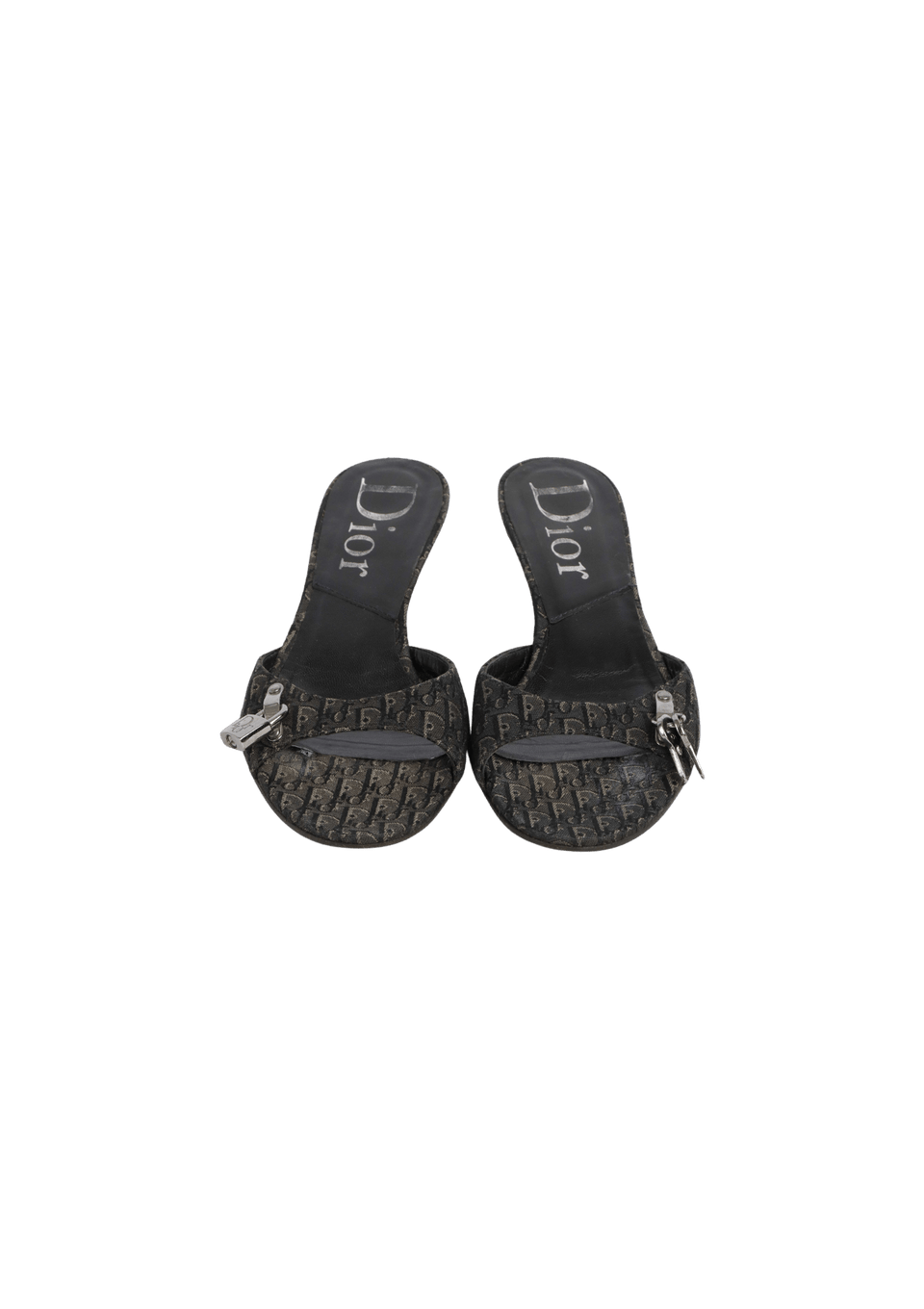SAPATOS CHRISTIAN DIOR DIORISSIMO MULES 33 PRETA ORIGINAL – Gringa