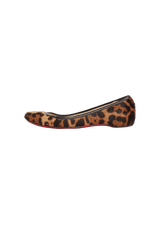 LEOPARD BALLET FLATS 33