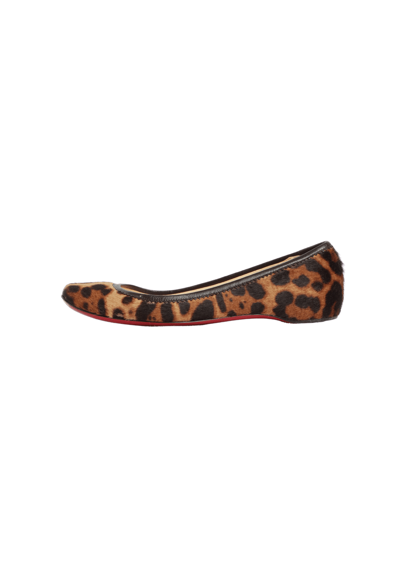 LEOPARD BALLET FLATS 33