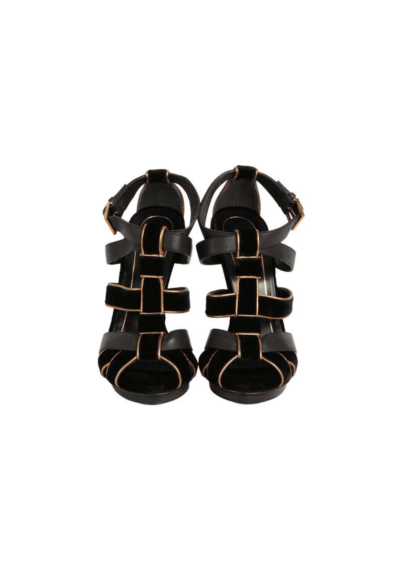 SUEDE SANDALS 33