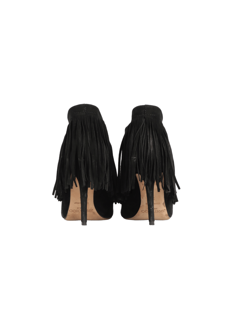 DAMITA FRINGE ANKLE BOOTS 32