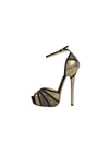 METALLIC SANDALS  32