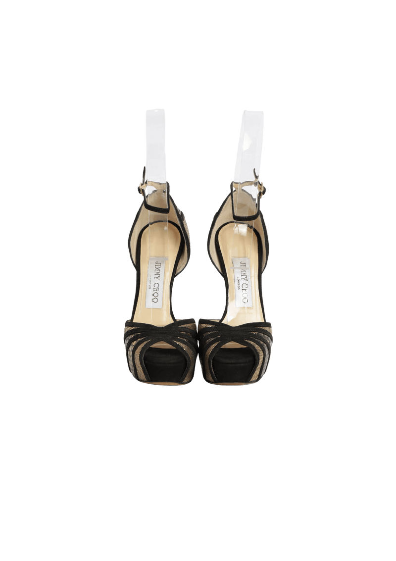 METALLIC SANDALS  32