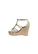 ESPADRILLE SANDALS 35.5