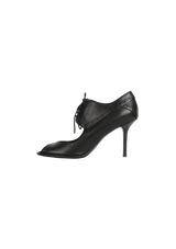 LEATHER OXFORD PUMPS 36