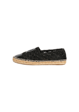 INTERLOCKING CC LOGO ESPADRILLES 38