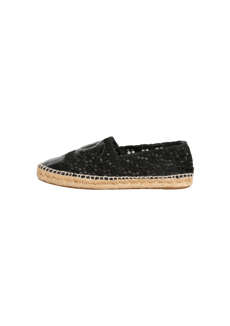 INTERLOCKING CC LOGO ESPADRILLES 38