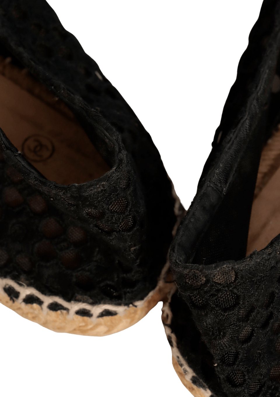 INTERLOCKING CC LOGO ESPADRILLES 38