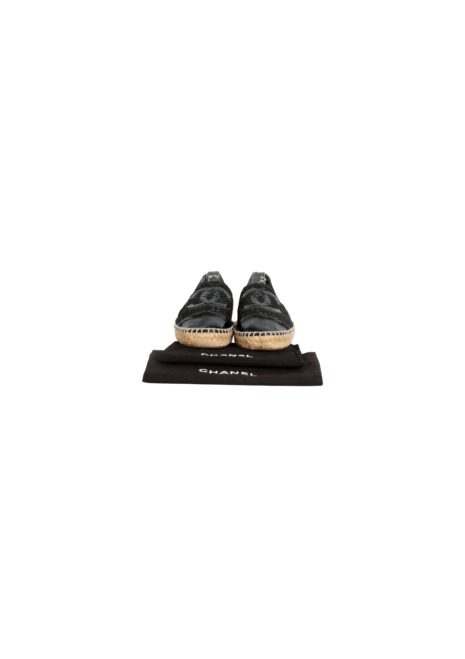 INTERLOCKING CC LOGO ESPADRILLES 38