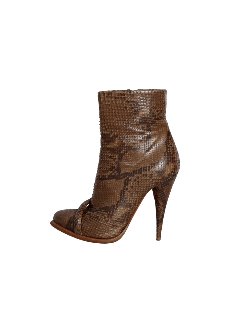 SNAKESKIN BOOTS 35