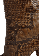 SNAKESKIN BOOTS 35