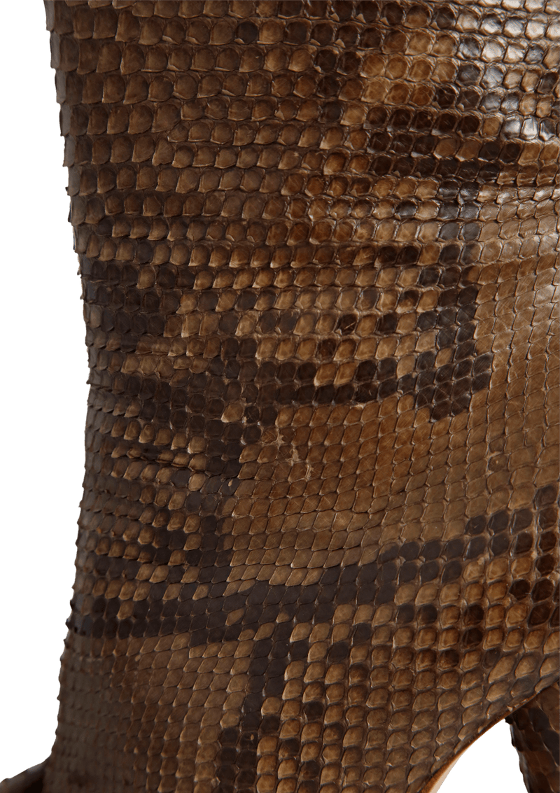 SNAKESKIN BOOTS 35