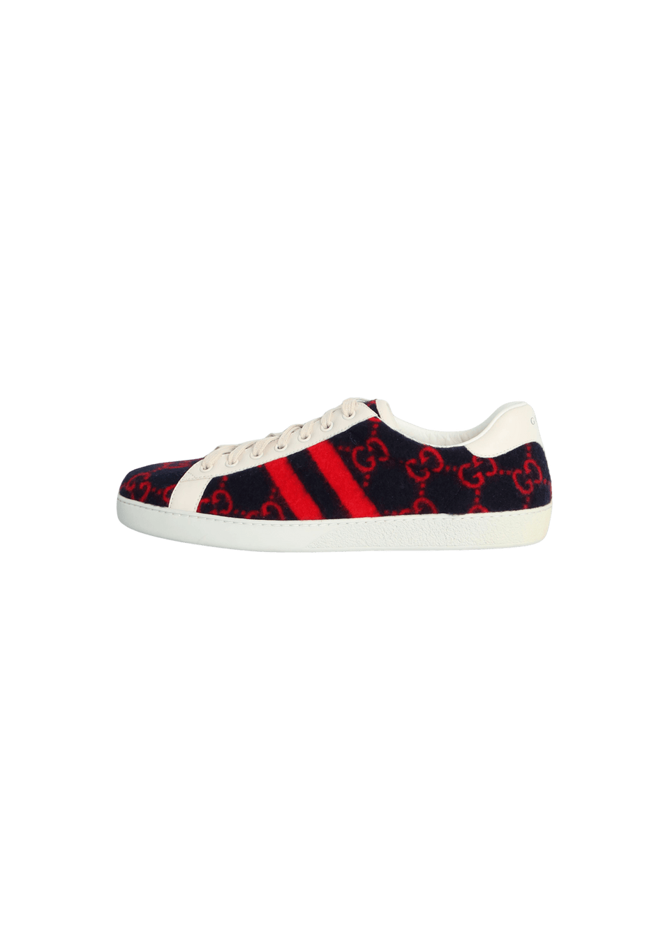 WOOL BIG GG MONOGRAM SNEAKERS 43